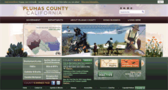 Desktop Screenshot of countyofplumas.com